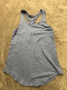 lululemon athletica Heather Gray Racerback Tank